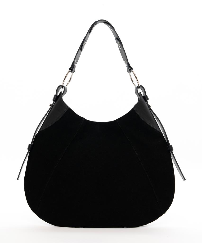 Afoye Ova Bag / Black Suede