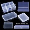 Plastic Jewelry Beads Container Square Small Items Case Sundries Organizer  Power Tools Holder