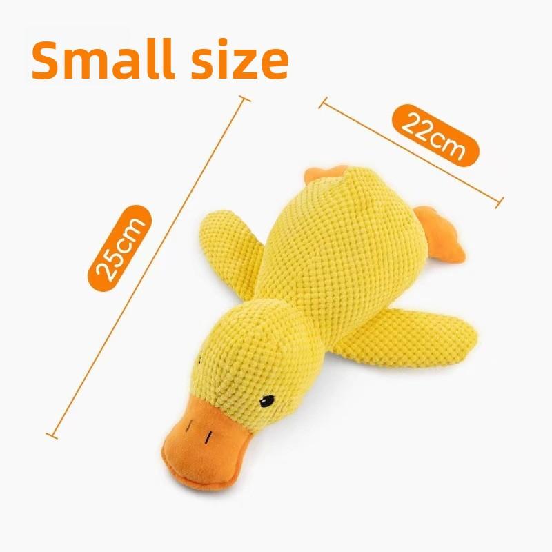 Dog Toys Indestructible Things For Dogs Soft Toy Interactive Plush Squeaky Duck Durable Chew Large Puppy Playtime Entertainment