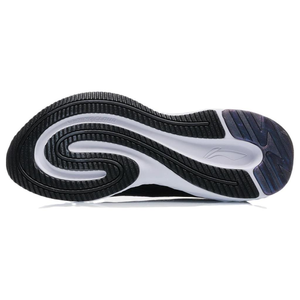 Li Ning Cloud Series Comfortable Durable Breathable Low-Top Running Shoes Men Sneakers Black ARST067-1