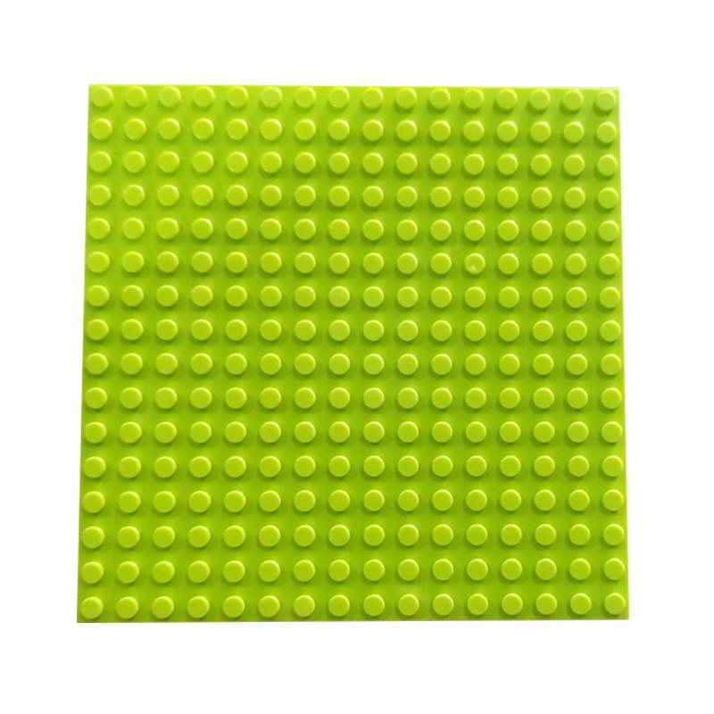 1 шт. Двусторонняя базовая пластина 16x16 точек Строительные блоки Сборка MOC Кирпичи Базовая пластина Городской Дом Строительная Доска Аксессуар