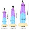 Реалистичный Monster Dildo Для унисекс Анальный Dildo С Сильной Присоской Силиконовый Дракон Dildo Массажер Простаты Секс-Игрушка 18+ Телескопический dildo мастурбатор