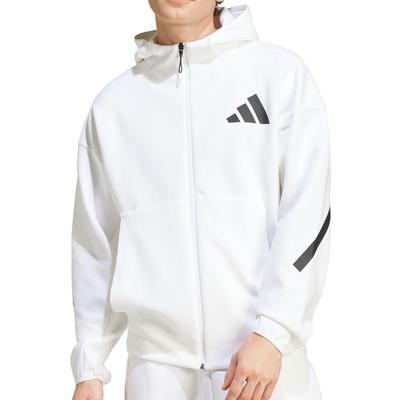 Худи Adidas KTJ50 Белый Средний Z.N.E. Мужской на молнии (JF2443)