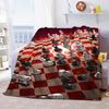 Chess Printed Soft Flannel Throw Blanket International Chess Beds Hiking Picnic Sofa Couch Cover Fashion Bedspread Blanket Gifts