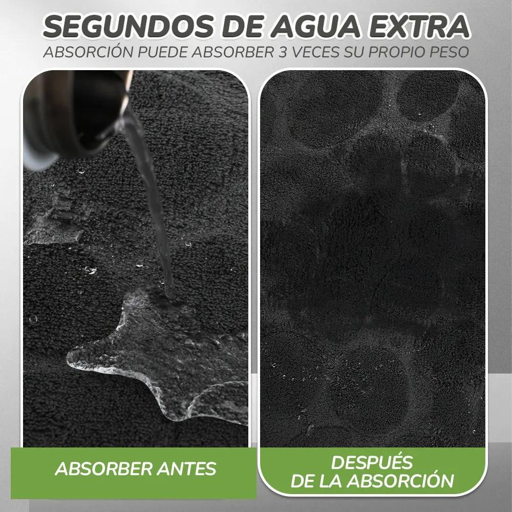 Non-Slip Absorbent Bathroom Mat Set 2 Pieces