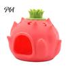 Crystal Shrimp Shelter for Breeding Fruit Aquarium Hide Cave, Apple Pitaya Fish Tank Hideout, 3D Safe Water Pets Printed Decorative Betta And