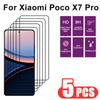 5 шт. 9H Закаленное стекло для XiaoMi POCO X7 Pro Полное покрытие Защитная пленка для экрана для Poco X7Pro 5G X7 PRO Защита стекла