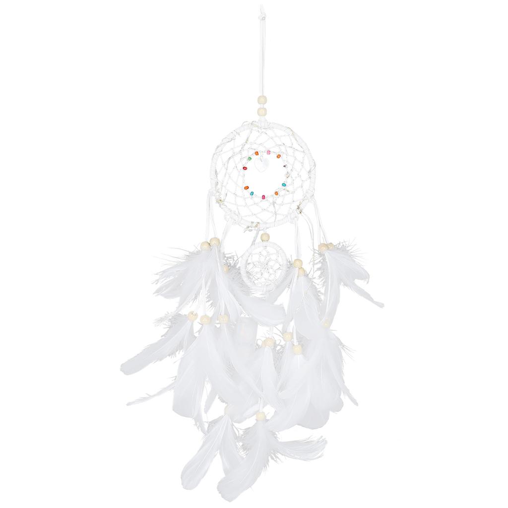 Ловец снов ручной работы, настенный, с перьями, подвеска, подарок, украшение для дома, комнаты