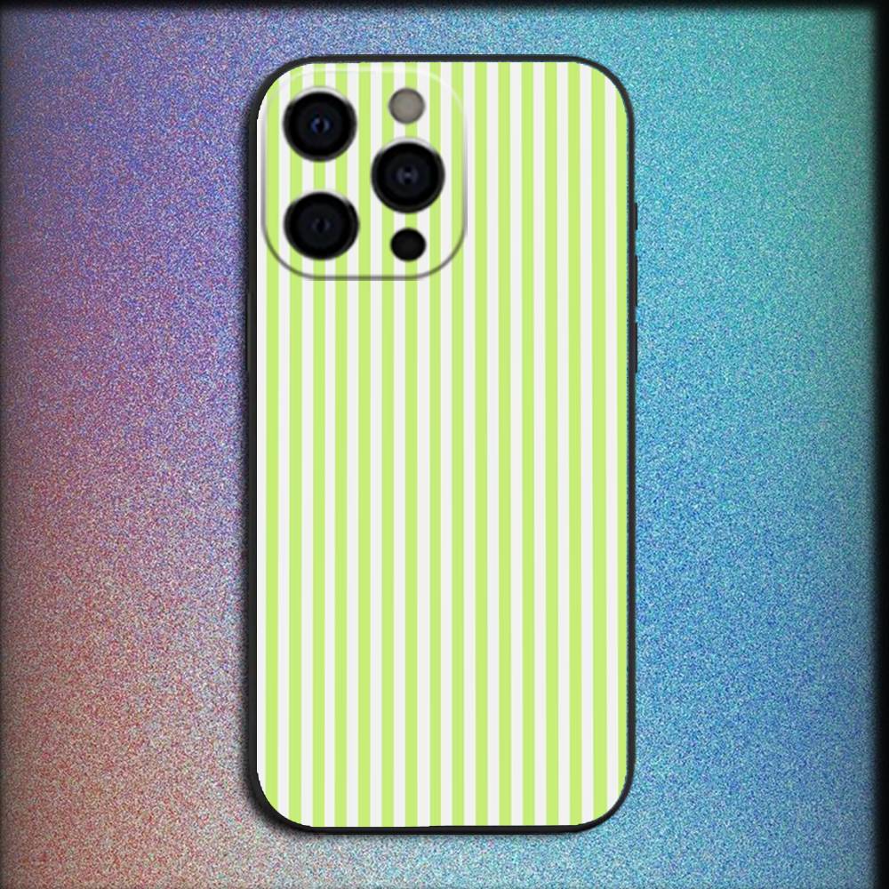 Artistic Color Stripes Phone Case For iPhone 17 Air 16 e 15 14 13 12 11 Pro Max Plus Mini SE 2020 2022 Shockproof Cover Funda