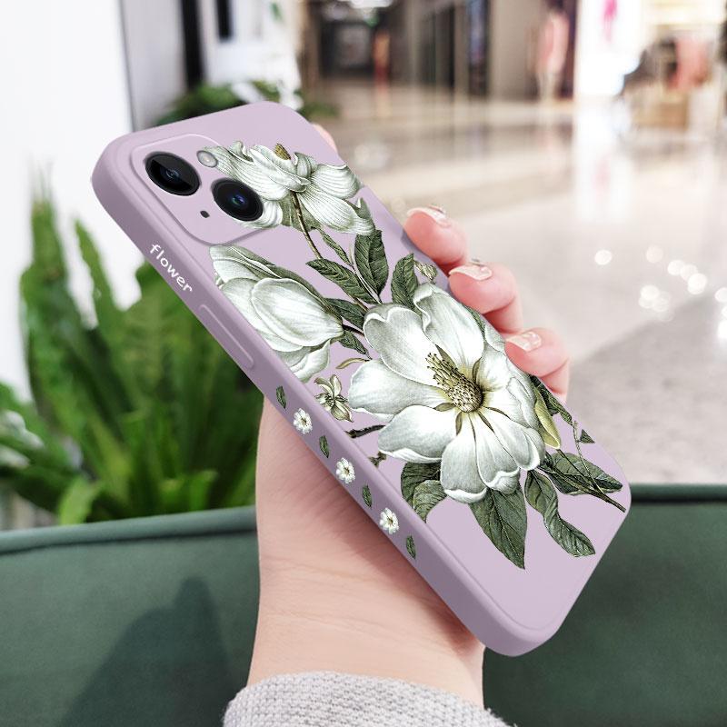 Wild Flowers Phone Case for Samsung Galaxy A55 A35 A25 A15 5G A24 A23 A22 A32 A52 A52S A71 A72 A51 A05 4G Cover