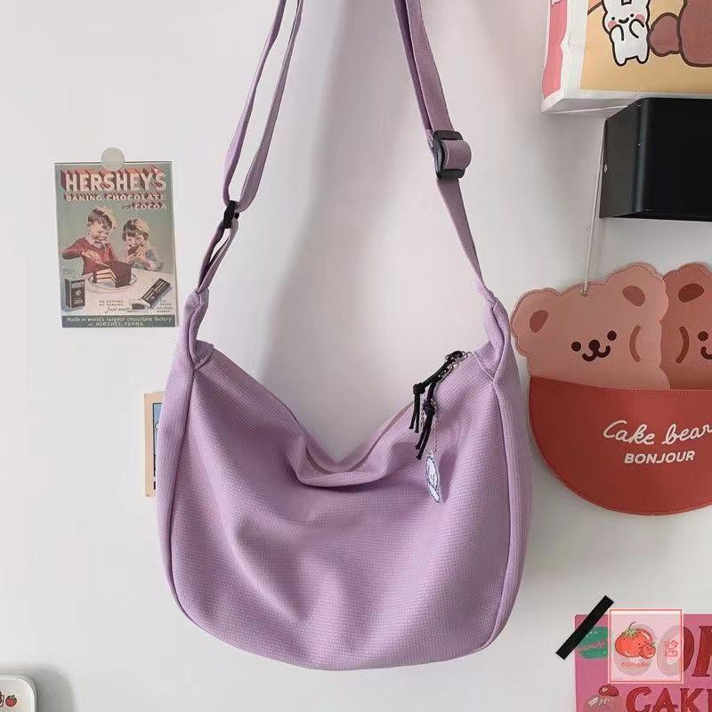 Chic Candy Color Japanese Women's Shoulder Crossbody Bag
