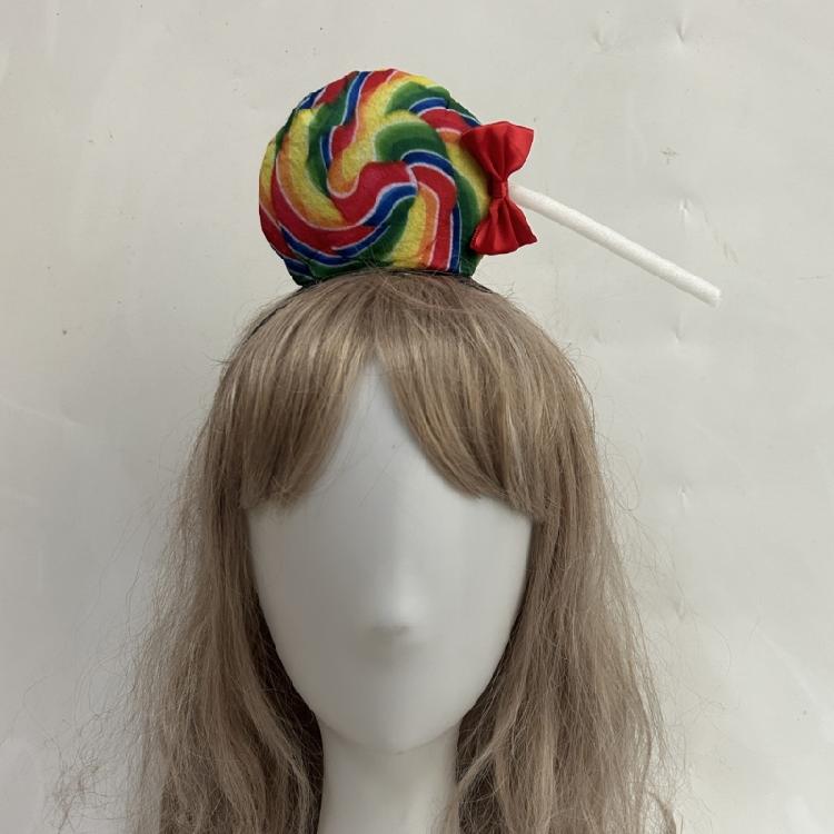 Festival Theme Headwear With Lollipop Decors Carnivals Party Hairband Hair Styling Decoration For Adult And Children