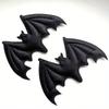 10 штук черных летучих мышей/пауков для скрапбукинга, подходящих для одежды, Хэллоуина, DIY украшений