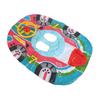 Inflatable Pool Float PVC Airplane Shape Swimming Ring Float Boat with Steering Wheel for Toddler Kids
