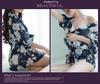 SCIONE Сексуальное шифоновое нижнее белье, женские пижамы больших размеров, женская ночная рубашка с принтом, комплект халатов