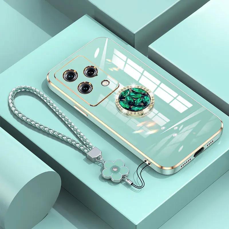 For Huawei Nova 12 SE CaseHuawei Nova12 SE Phone Case Huawei Nova 12SE Cover BNE-LX1 Luxury Square Plating Shockproof Back Cover