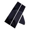 6PCS Black Pillar Posts Window Trim For CHEVY Silverado GMC Sierra 1500 2019-22