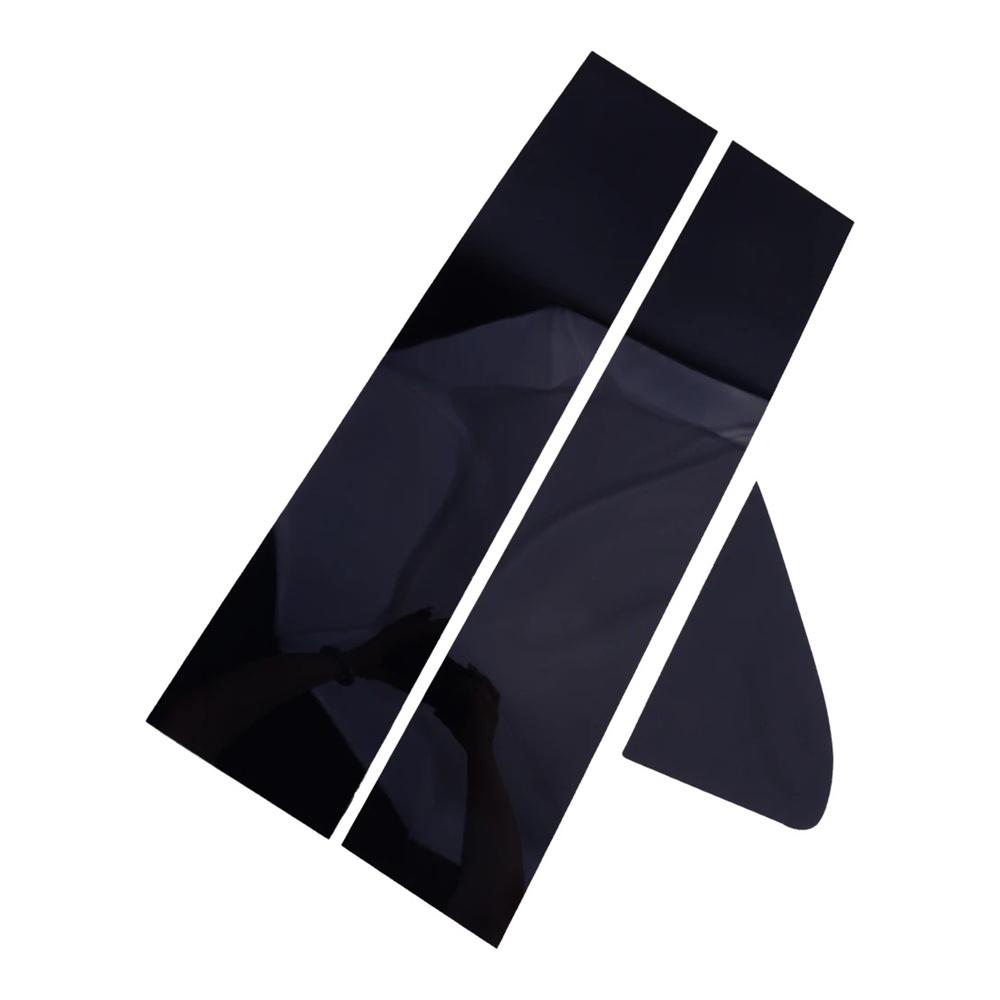 6PCS Black Pillar Posts Window Trim For CHEVY Silverado GMC Sierra 1500 2019-22