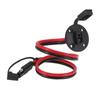 Гнездо SAE Боковой порт Всепогодный Универсальный Разъем SAE 10AWG 60см Кабель SAE для Мотоциклов Солнечного Генератора Аккумулятора