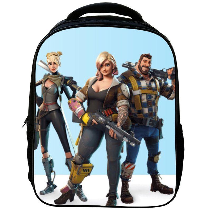 3D Рюкзак с принтом игры Fortnite Книжный рюкзак Школьный для ноутбука Дорожная сумка Девочка Мальчик