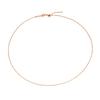 Jewelry Cable Choker Chain Necklace 316L Surgical Stainless Steel Hypoallergenic Safe Medical Gold Simple Skin Friendly Gold Silver Pink Gold Gold