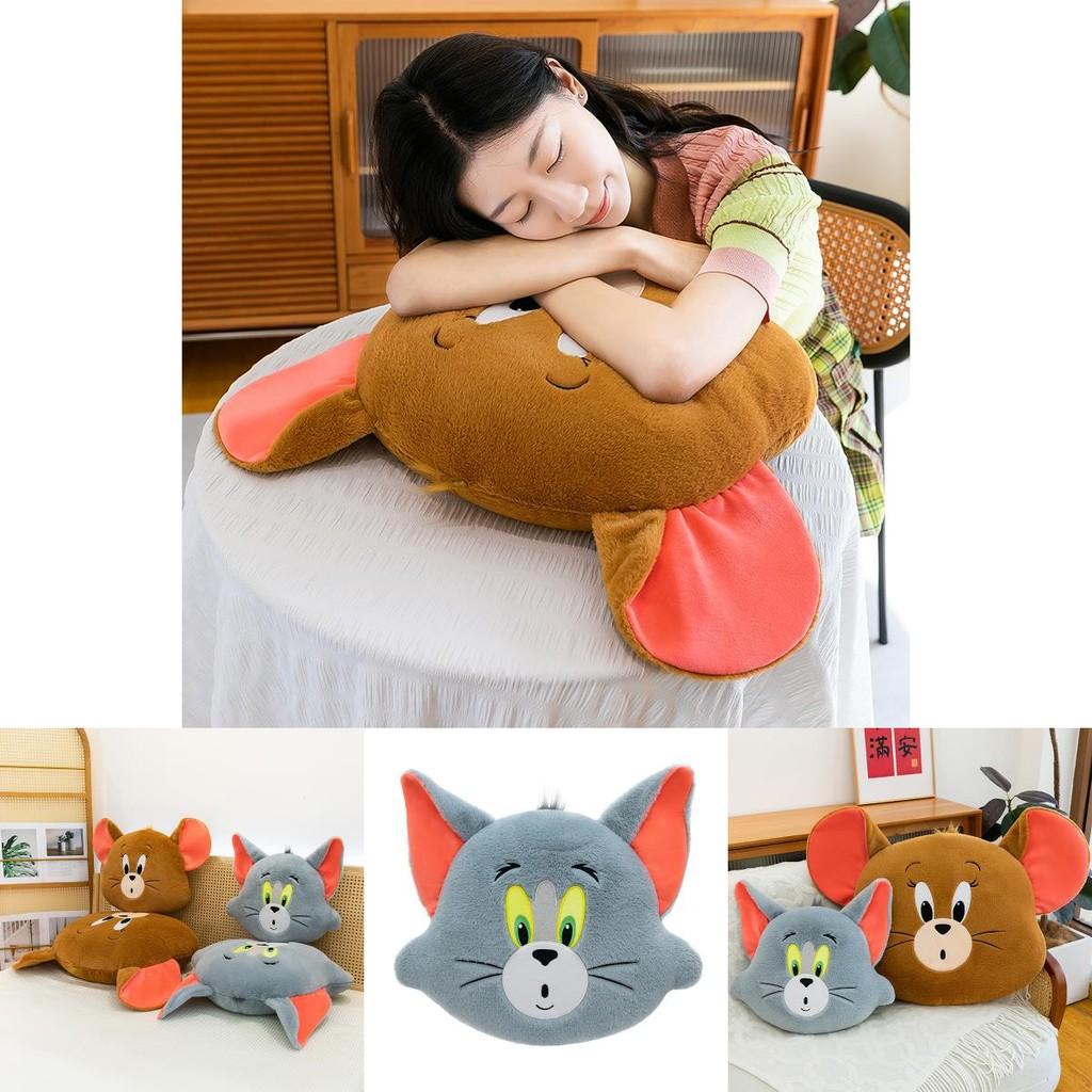 Tom And Jerry Cartoon Plush Cushion Pillow For Relaxation And Bedroom Decor