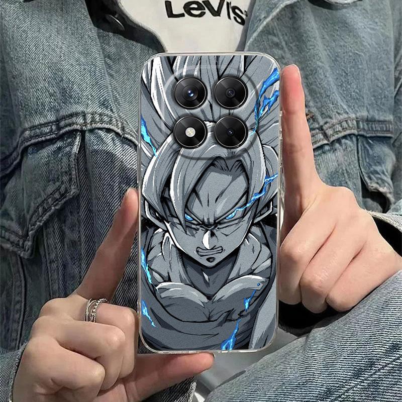 Anime D-Dragon Ball Son Goku Case For Xiaomi Redmi Note 15 14 13 12 11 10 Pro Plus 5G Cover For Redmi 15C 15 14C 13C Phone Cases