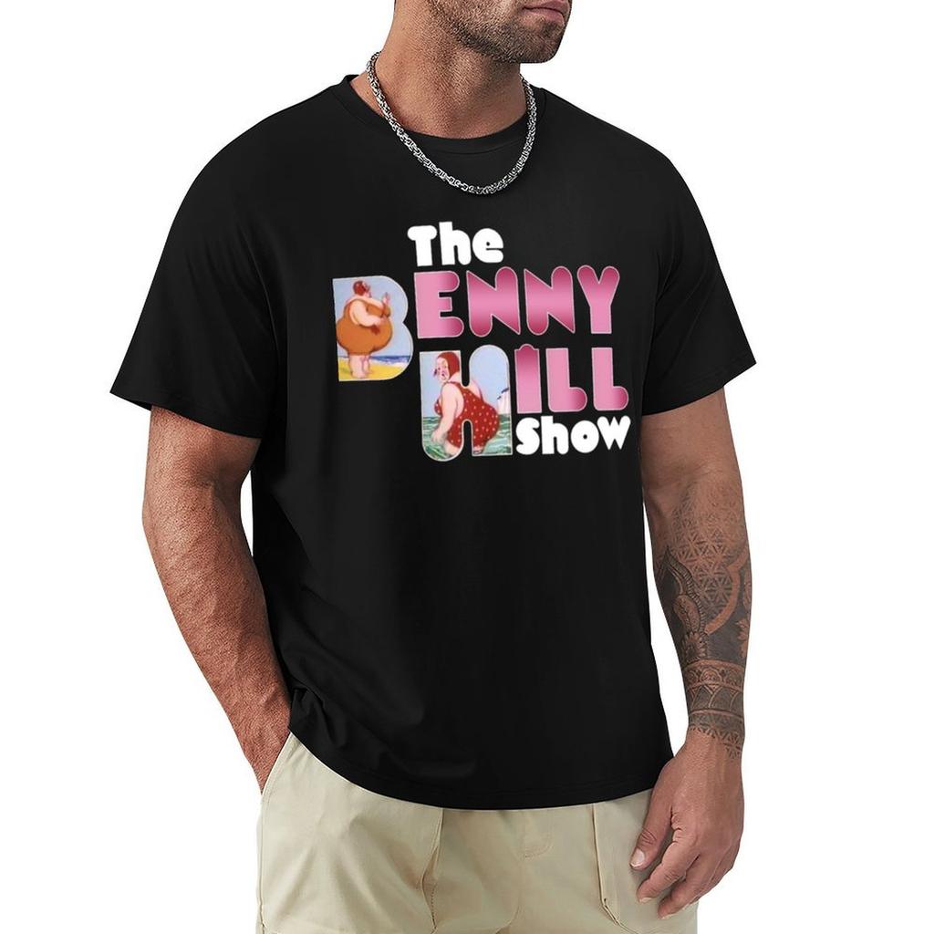 Benny Hill T-Shirt anime figures customizeds mens graphic t-shirts pack