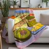Lauren Martin Art Blanket Warm And Soft Suitable For Bedroom Living Room Sofa Bed Office Travel Camping