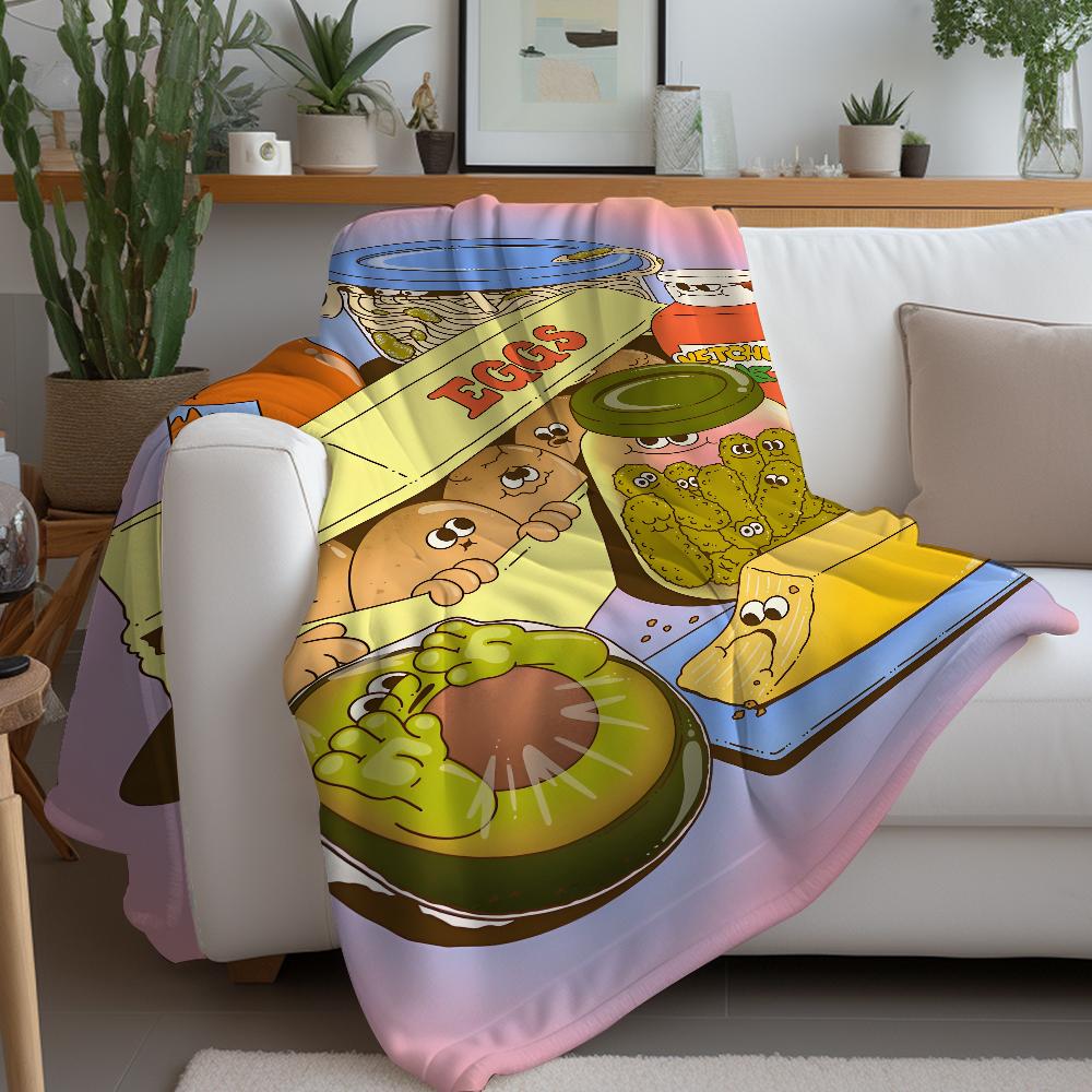 Lauren Martin Art Blanket Warm And Soft Suitable For Bedroom Living Room Sofa Bed Office Travel Camping