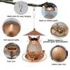 Cat-Shaped Parrot Feeding Station Squirrel-proof Bird Water Bowl Bird Feeder  Garden