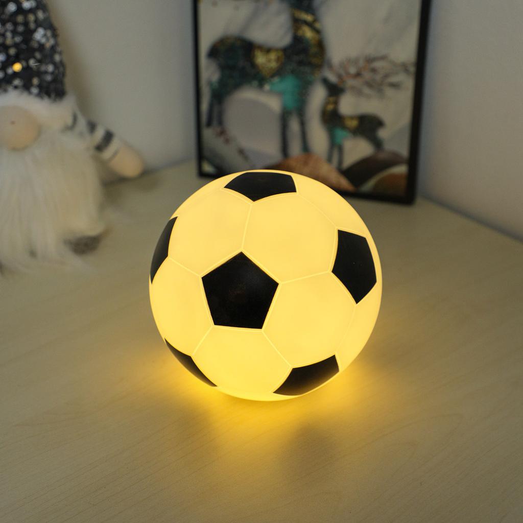 3D Футбольный Ночной Светильник Спальня Настольное Украшение Футбольная Лампа для Домашнего Декора