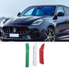 Для Maserati Grecale 2022 Стайлинг автомобиля ABS передняя решетка декоративные полоски аксессуары для отделки