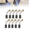 10pcs Carbon Brushes for Electric Motors 12mm X 8mm X 5mm Replacement Part