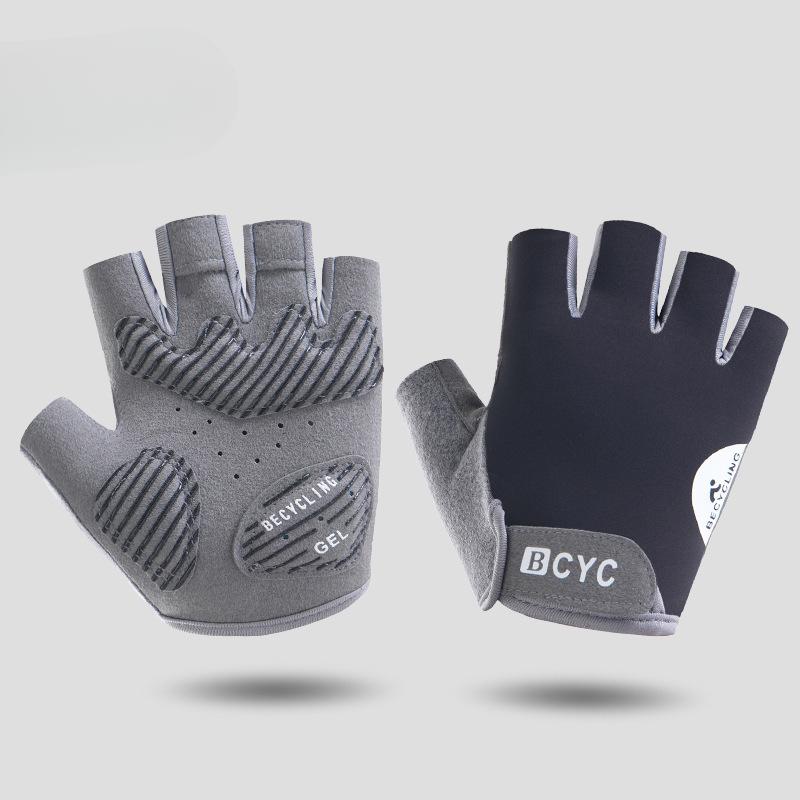 Fitness Gloves Men's Summer Thin Half Finger Exercise Anti Callus Equipment Horizontal Bar Wrist Guards Strength Training Anti Slip Gloves