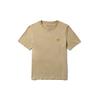 Outdoor Casual Breathable Short Sleeve T-Shirt Men Tops Licorice-Yellow A42YU-DH4