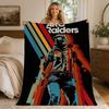 Game A-ARC Raiders Throw Blankets Soft Warm Flannel Blanket Bedding for Bed Living room Home Sofa