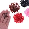 100pcs Plastic Toys Bear Buttons Safety Parts Triangle Nose Doll Noses Dolls Accessories