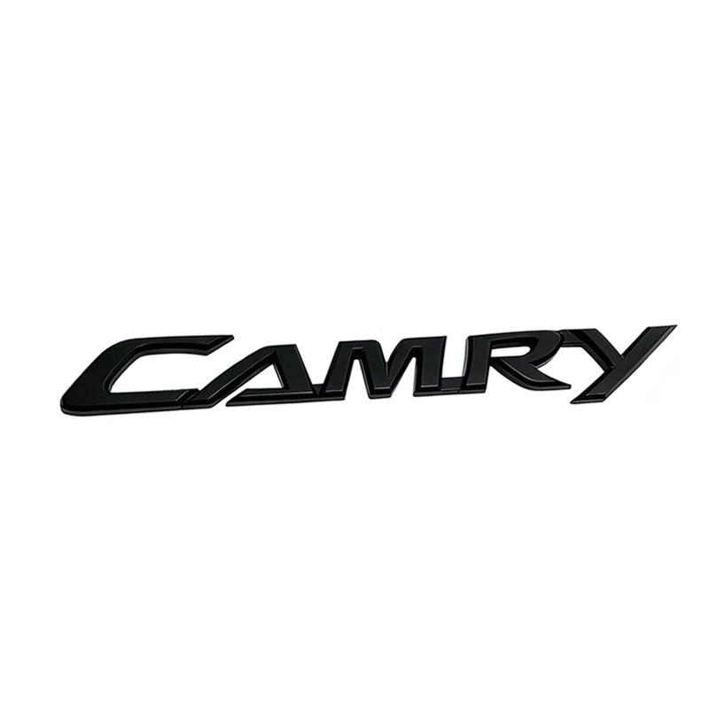 For Toyota NEW ABS Car Body Trunk Emblem CAMRY Logo Sticker CAMRY 2006-2018 Badge Auto Rear Letter Decal Exterior Accessories TZ0