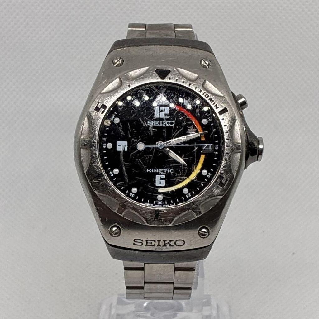 Б/у Хорошо работающие мужские часы Seiko 1997 Arctura Kenetic