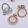 Finger Ring Holder Degree Rotation Metal Universal 360 Rhinestone Pocket Watch Phone Ring