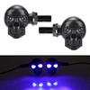 Fog Light Signal Motorcycle LED Lights Skull Shape Lights ABS Plastic Material