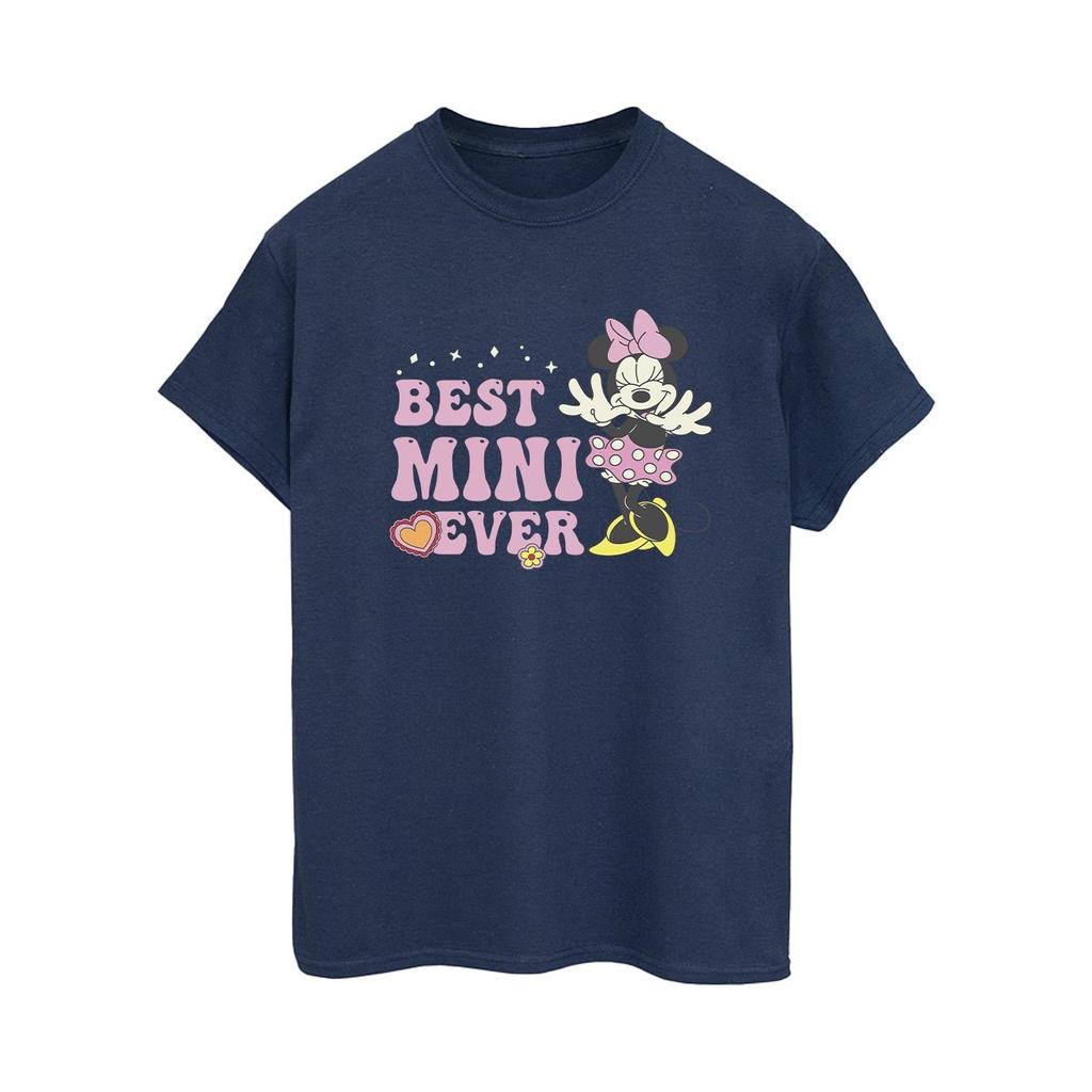 Disney Womens/Ladies Best Mini Ever Cotton Boyfriend T-Shirt