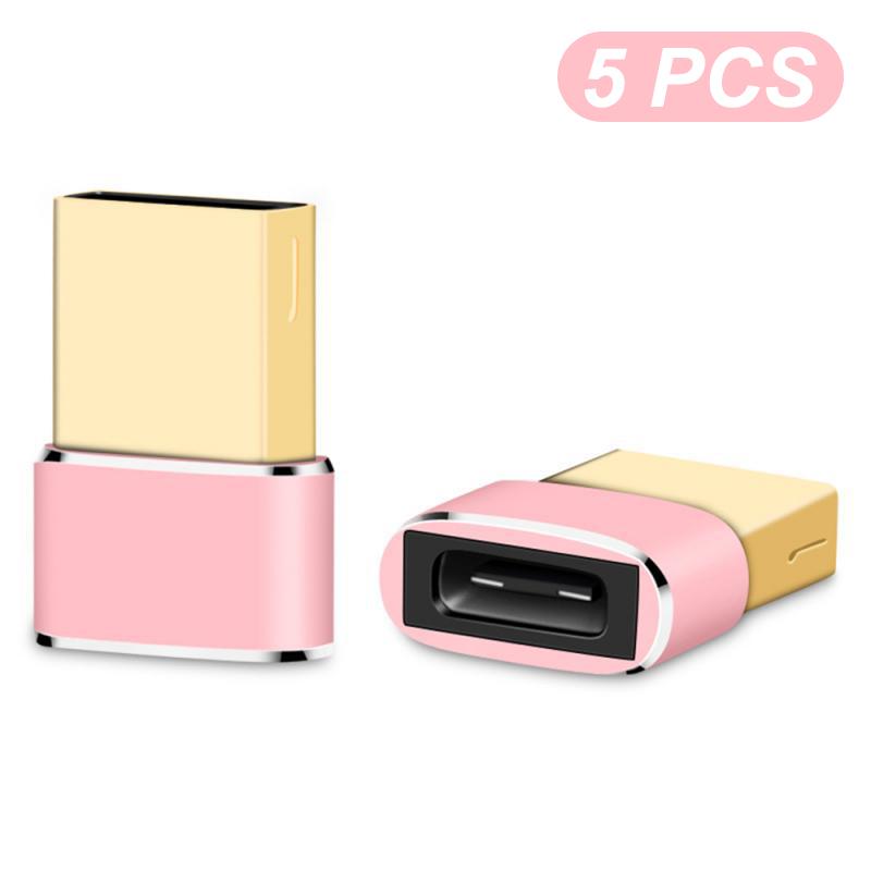 USB 2.0 USB A Папа к Type C Мама Разъем Переходник Тип USB C Стандартная Зарядка Передача Данных Аксессуары для Мобильных Телефонов