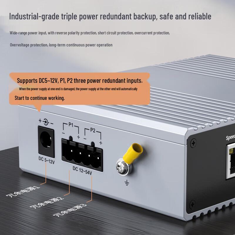 netLINK Industrial Fiber Optic Transceiver