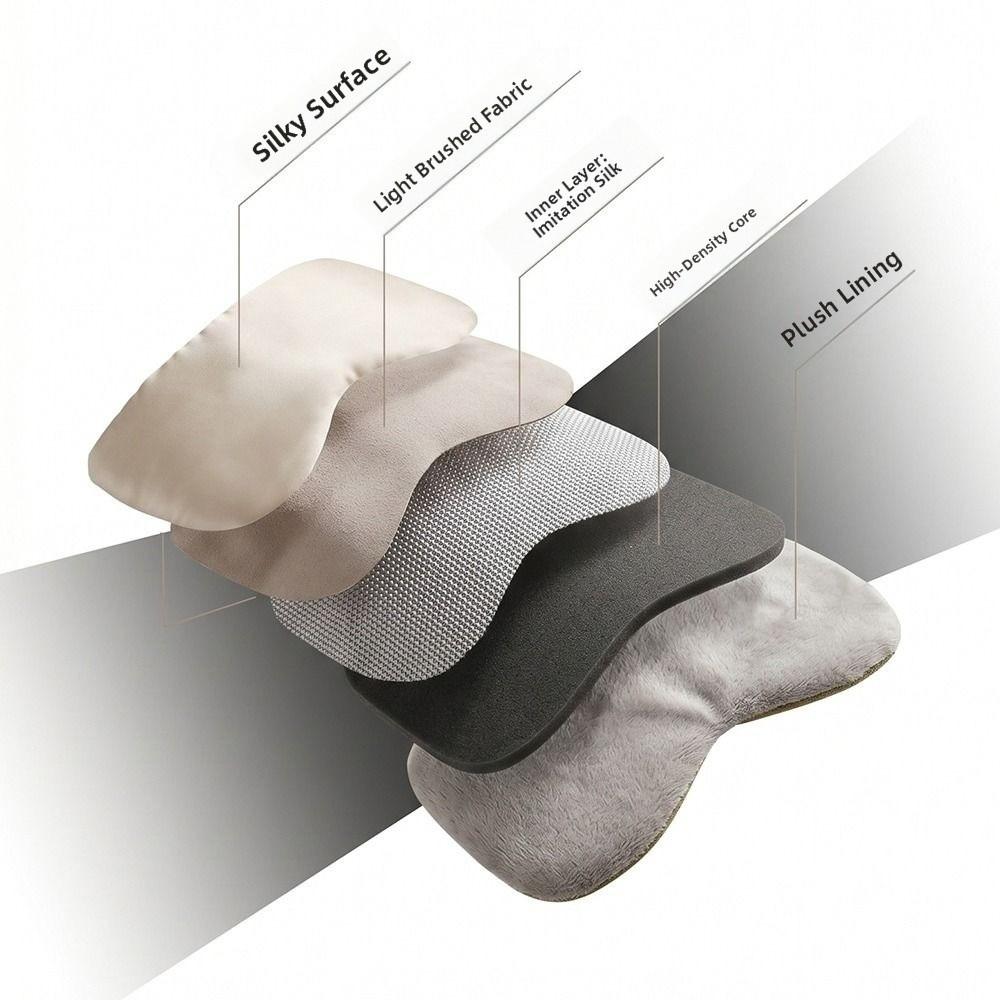 Gentle Pressure Sleep Eye Cover Full-Coverage Gravity Eye Shade Travel Relax Eyepatch Students
