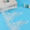 Width 26Cm Car Bone Lace Sequins Bridal Accessories Wedding Dress Veil Wristband Clothing Accessories Lace