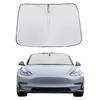 Car Windshield Sun Shade Covers Visors Front Window Sunscreen Protector Parasol Coche For Tesla Model 3 Y Sunshade