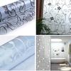 Waterproof PVC Window Decal Bathroom Frosted Glass Door Stickers Decor Double