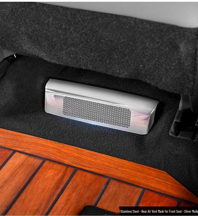 Toyota Sienna Under-Seat Air Outlet Grille Decorative Grid and Anti-Block Sticker